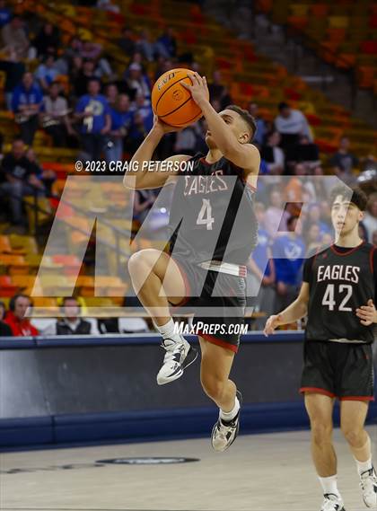 Thumbnail 2 in Dixie vs. Layton Christian Academy (UHSAA 4A Semifinal) photogallery.