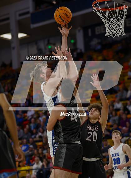 Thumbnail 1 in Dixie vs. Layton Christian Academy (UHSAA 4A Semifinal) photogallery.