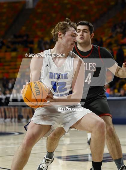Thumbnail 3 in Dixie vs. Layton Christian Academy (UHSAA 4A Semifinal) photogallery.