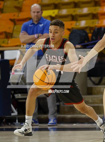 Thumbnail 2 in Dixie vs. Layton Christian Academy (UHSAA 4A Semifinal) photogallery.