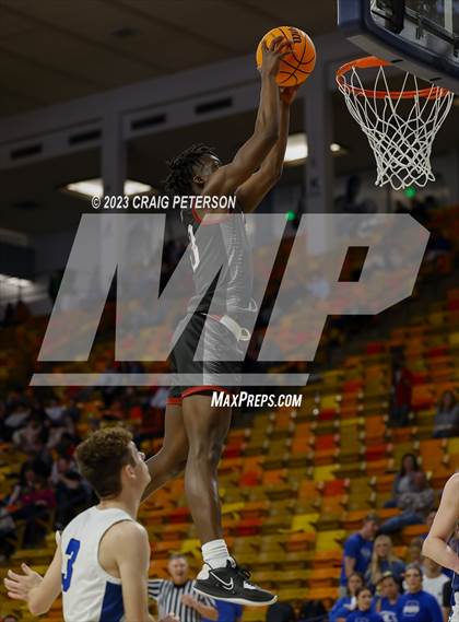 Thumbnail 2 in Dixie vs. Layton Christian Academy (UHSAA 4A Semifinal) photogallery.