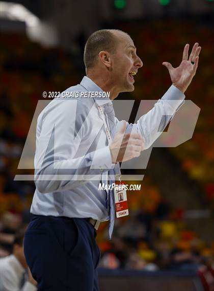 Thumbnail 3 in Dixie vs. Layton Christian Academy (UHSAA 4A Semifinal) photogallery.