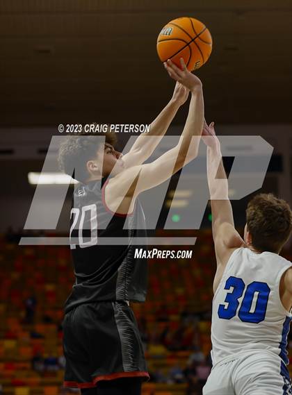 Thumbnail 2 in Dixie vs. Layton Christian Academy (UHSAA 4A Semifinal) photogallery.