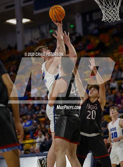 Thumbnail 3 in Dixie vs. Layton Christian Academy (UHSAA 4A Semifinal) photogallery.