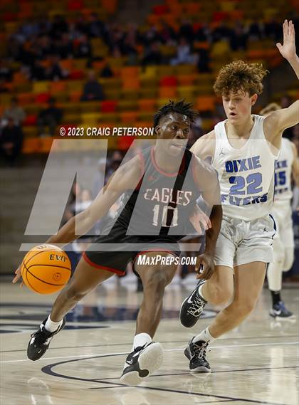 Thumbnail 3 in Dixie vs. Layton Christian Academy (UHSAA 4A Semifinal) photogallery.