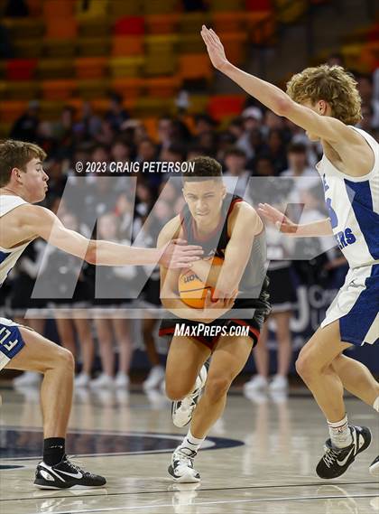 Thumbnail 2 in Dixie vs. Layton Christian Academy (UHSAA 4A Semifinal) photogallery.