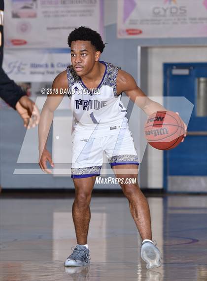 Thumbnail 3 in Rio Linda vs. Bradshaw Christian (Folsom Bulldog Classic) photogallery.