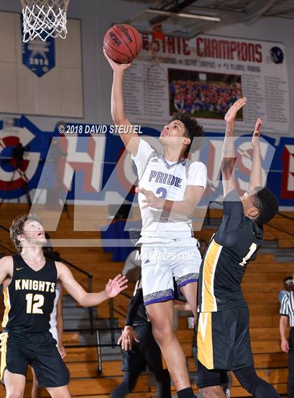Thumbnail 2 in Rio Linda vs. Bradshaw Christian (Folsom Bulldog Classic) photogallery.