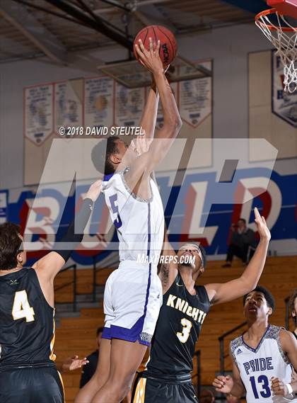 Thumbnail 2 in Rio Linda vs. Bradshaw Christian (Folsom Bulldog Classic) photogallery.
