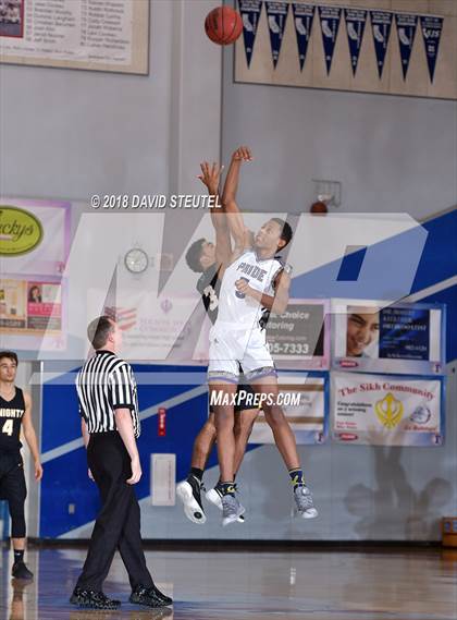 Thumbnail 2 in Rio Linda vs. Bradshaw Christian (Folsom Bulldog Classic) photogallery.