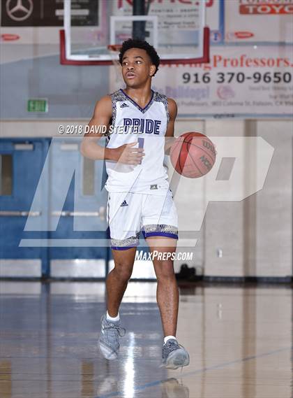 Thumbnail 2 in Rio Linda vs. Bradshaw Christian (Folsom Bulldog Classic) photogallery.