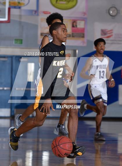 Thumbnail 1 in Rio Linda vs. Bradshaw Christian (Folsom Bulldog Classic) photogallery.