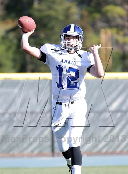 Thumbnail 2 in Analy @ Marin Catholic (CIF NCS D3 Playoff) photogallery.