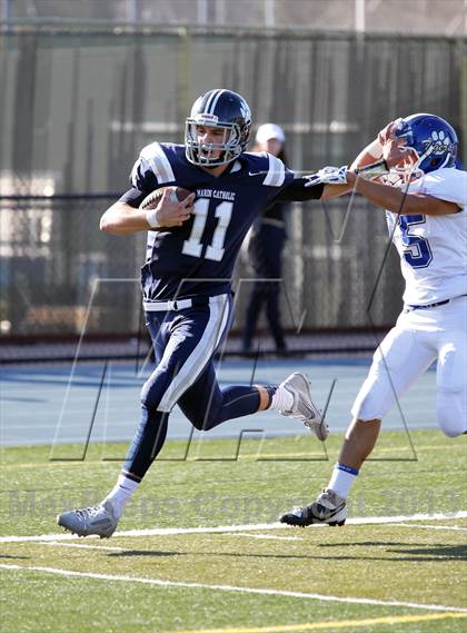 Thumbnail 3 in Analy @ Marin Catholic (CIF NCS D3 Playoff) photogallery.