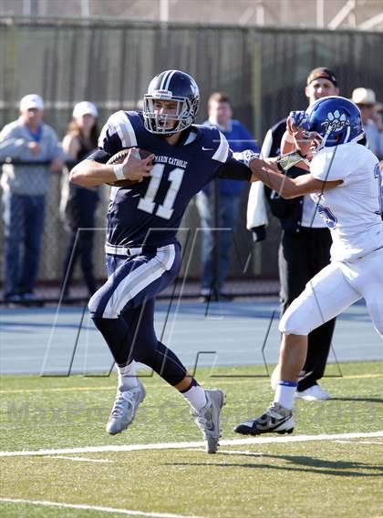 Thumbnail 2 in Analy @ Marin Catholic (CIF NCS D3 Playoff) photogallery.