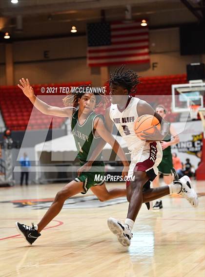 Thumbnail 1 in Calvary Baptist Academy vs Pine Bluff (King Cotton Classic) photogallery.