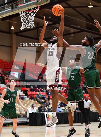 Thumbnail 2 in Calvary Baptist Academy vs Pine Bluff (King Cotton Classic) photogallery.