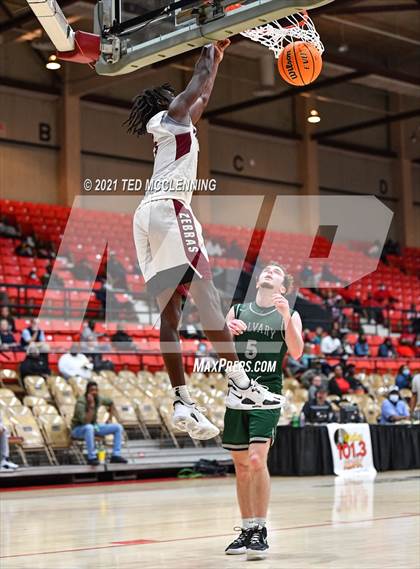Thumbnail 2 in Calvary Baptist Academy vs Pine Bluff (King Cotton Classic) photogallery.