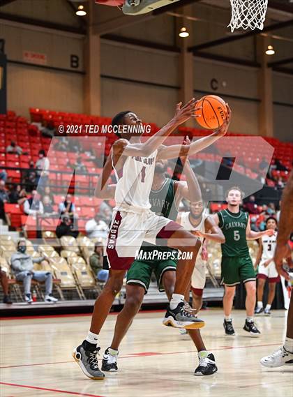 Thumbnail 1 in Calvary Baptist Academy vs Pine Bluff (King Cotton Classic) photogallery.