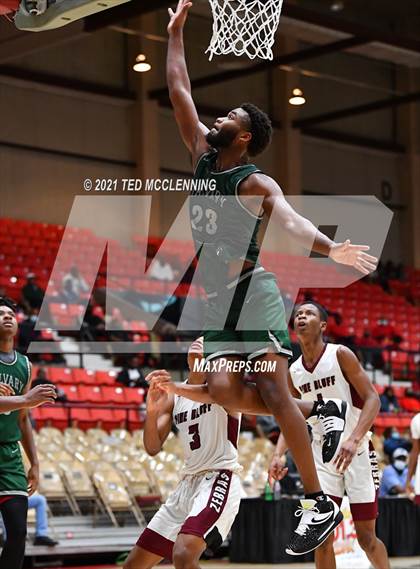 Thumbnail 3 in Calvary Baptist Academy vs Pine Bluff (King Cotton Classic) photogallery.