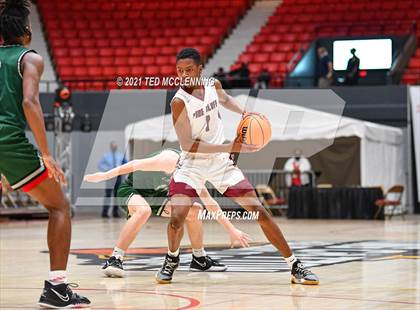 Thumbnail 3 in Calvary Baptist Academy vs Pine Bluff (King Cotton Classic) photogallery.