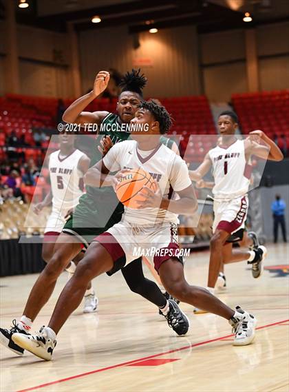 Thumbnail 1 in Calvary Baptist Academy vs Pine Bluff (King Cotton Classic) photogallery.