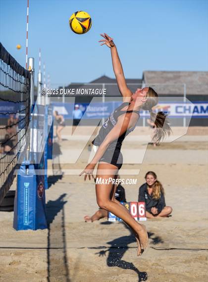 Thumbnail 3 in Queen Creek vs Notre Dame Prep (AIA Pairs D-I Semifinals) photogallery.