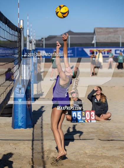 Thumbnail 2 in Queen Creek vs Notre Dame Prep (AIA Pairs D-I Semifinals) photogallery.