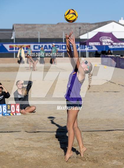 Thumbnail 1 in Queen Creek vs Notre Dame Prep (AIA Pairs D-I Semifinals) photogallery.