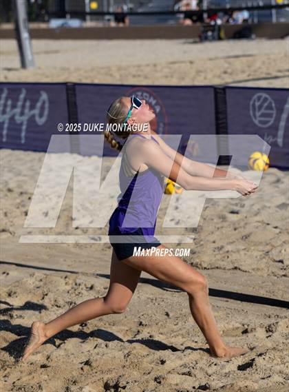 Thumbnail 3 in Queen Creek vs Notre Dame Prep (AIA Pairs D-I Semifinals) photogallery.