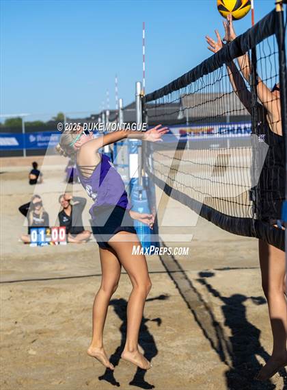 Thumbnail 3 in Queen Creek vs Notre Dame Prep (AIA Pairs D-I Semifinals) photogallery.