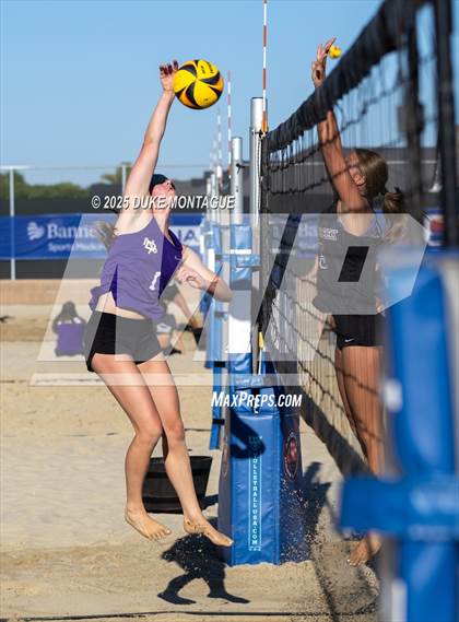 Thumbnail 3 in Queen Creek vs Notre Dame Prep (AIA Pairs D-I Semifinals) photogallery.