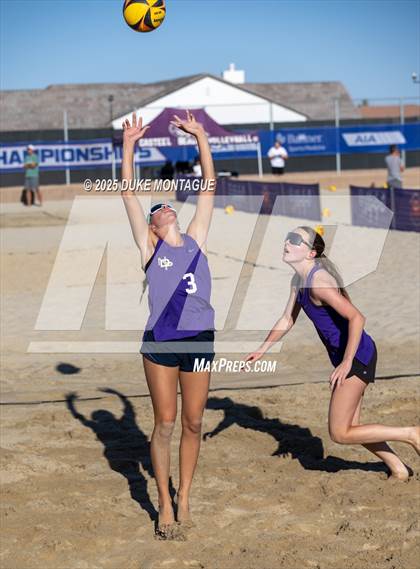 Thumbnail 3 in Queen Creek vs Notre Dame Prep (AIA Pairs D-I Semifinals) photogallery.