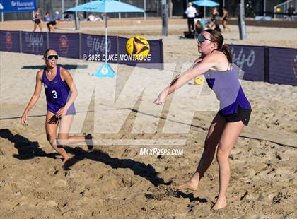 Thumbnail 2 in Queen Creek vs Notre Dame Prep (AIA Pairs D-I Semifinals) photogallery.
