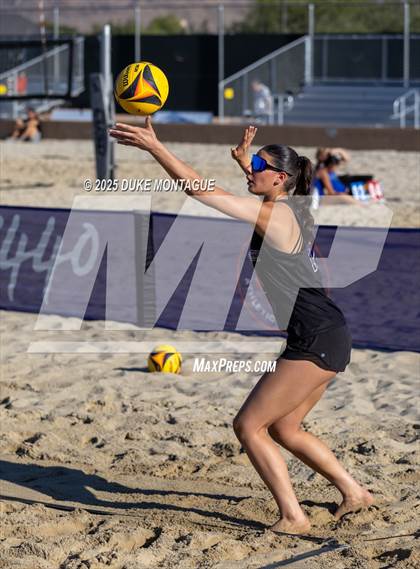 Thumbnail 3 in Queen Creek vs Notre Dame Prep (AIA Pairs D-I Semifinals) photogallery.