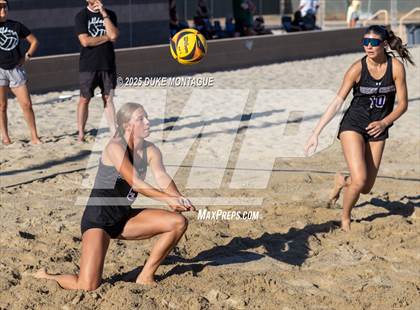 Thumbnail 3 in Queen Creek vs Notre Dame Prep (AIA Pairs D-I Semifinals) photogallery.