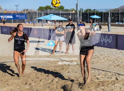 Thumbnail 2 in Queen Creek vs Notre Dame Prep (AIA Pairs D-I Semifinals) photogallery.