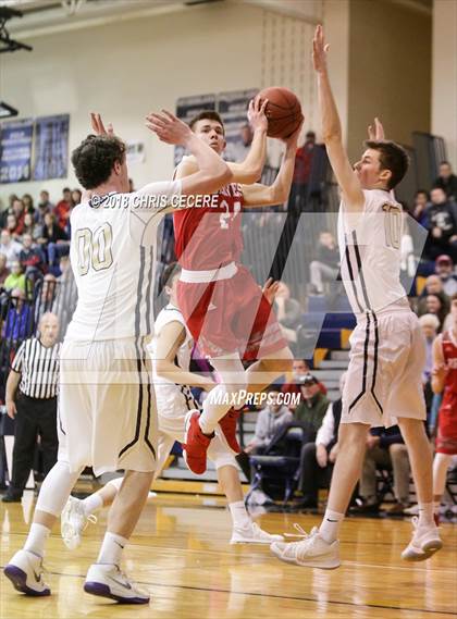 Thumbnail 2 in Canandaigua Academy @ Sutherland (Section 5 Class A1 Quarterfinal) photogallery.