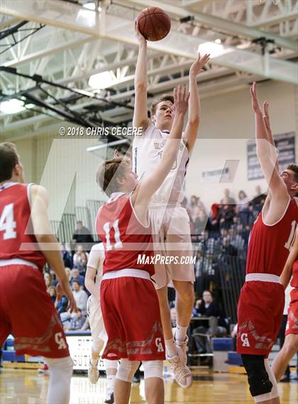 Thumbnail 1 in Canandaigua Academy @ Sutherland (Section 5 Class A1 Quarterfinal) photogallery.