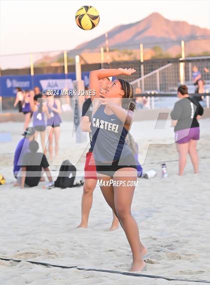 Thumbnail 3 in Casteel vs.  Mountain View, Mesa (AIA DI Pairs Round 1 Playoff) photogallery.