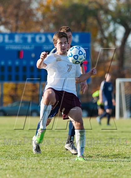 Thumbnail 2 in Mendon vs. Averill Park (NYSPHSAA Class A Semifinal) photogallery.