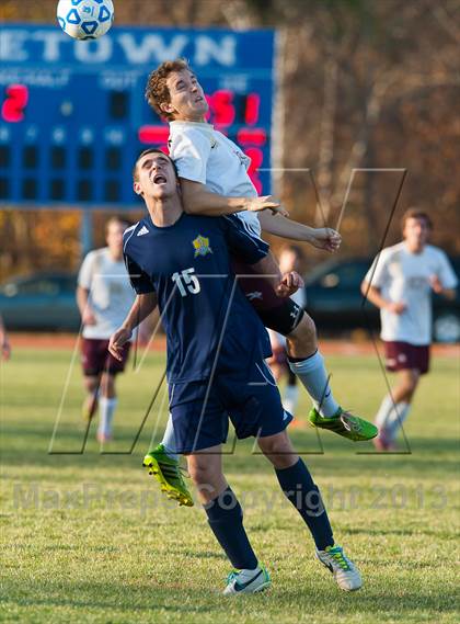 Thumbnail 1 in Mendon vs. Averill Park (NYSPHSAA Class A Semifinal) photogallery.