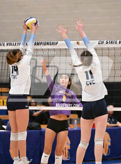Thumbnail 1 in Monta Vista vs Central Valley Christian (CIF Division 3 Final) photogallery.