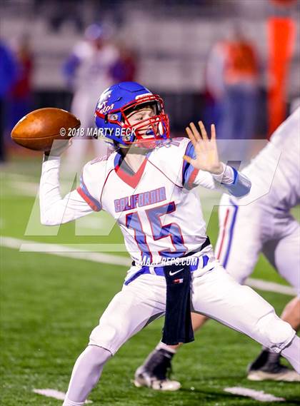 Thumbnail 3 in California @ Blair Oaks (MSHSAA C2-D5 Quarterfinal) photogallery.