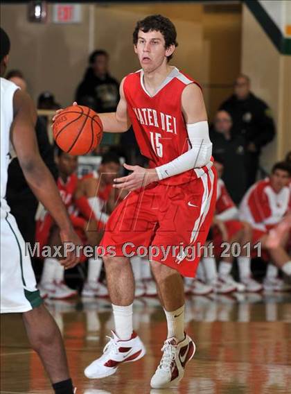 Thumbnail 2 in Eisenhower vs. Mater Dei (CIF SS Playoffs) photogallery.