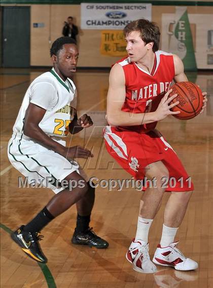 Thumbnail 1 in Eisenhower vs. Mater Dei (CIF SS Playoffs) photogallery.