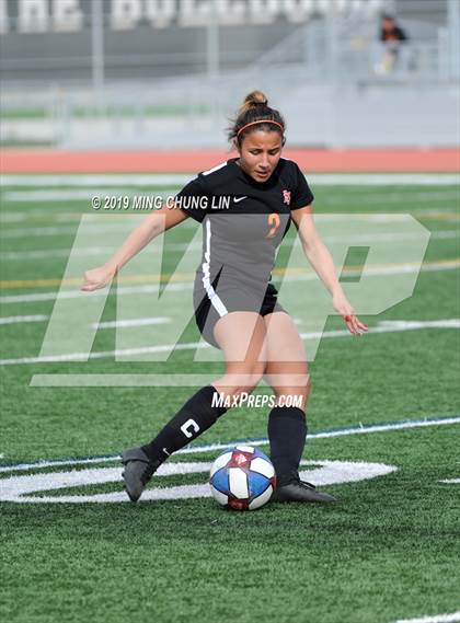 Thumbnail 3 in Apple Valley vs. Flintridge Prep (Best In The West Tournament) photogallery.