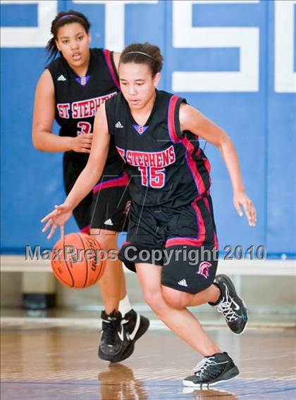 Thumbnail 2 in John Cooper vs St. Stephen's (Southwest Prep Tournament) photogallery.