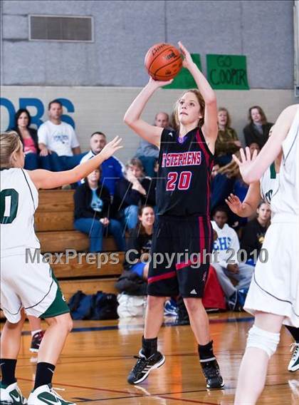 Thumbnail 1 in John Cooper vs St. Stephen's (Southwest Prep Tournament) photogallery.