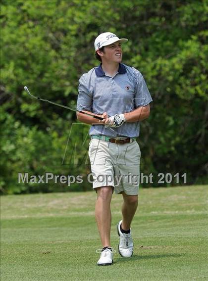Thumbnail 2 in NCHSAA State 4A Boys Golf Championships (Day 2) photogallery.